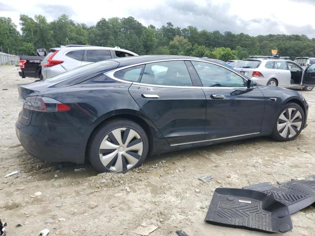 5YJSA1E24MF426416 - 2021 TESLA MODEL S Սև լուսանկար 3