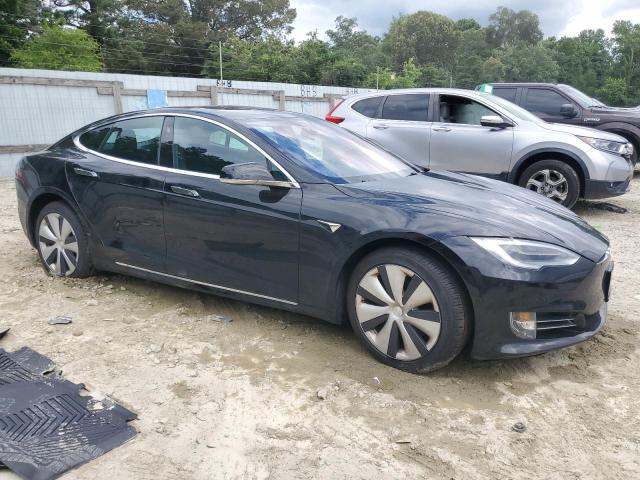 5YJSA1E24MF426416 - 2021 TESLA MODEL S Սև լուսանկար 4