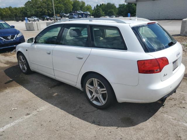 WAUKF98E37A152710 - 2007 AUDI A4 2.0T AVANT QUATTRO WHITE photo 2