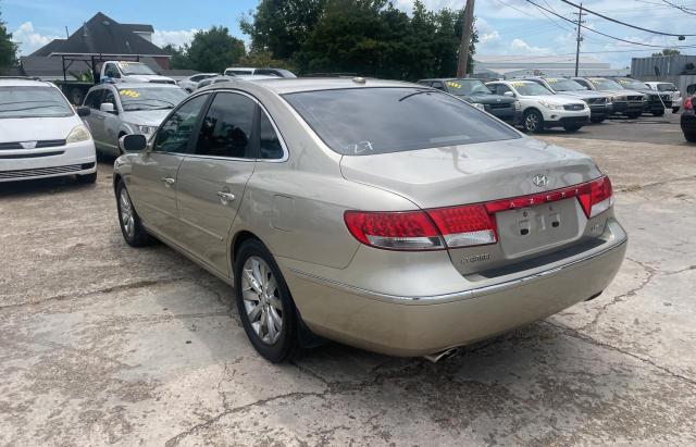 KMHFC46F49A433344 - 2009 HYUNDAI AZERA SE GOLD photo 3