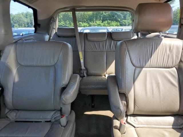 5TDBK22C58S017343 - 2008 TOYOTA SIENNA XLE BLUE photo 10