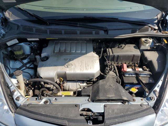 5TDBK22C58S017343 - 2008 TOYOTA SIENNA XLE BLUE photo 12