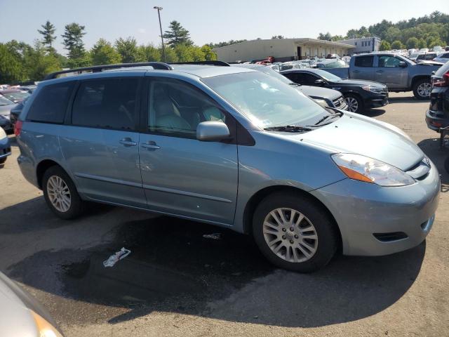 5TDBK22C58S017343 - 2008 TOYOTA SIENNA XLE BLUE photo 4