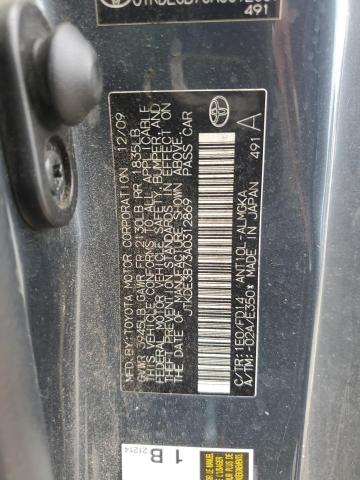 JTKDE3B73A0312869 - 2010 TOYOTA SCION TC Boz foto 12