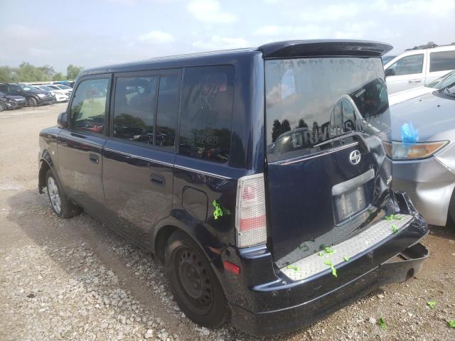 JTLKT324650183806 - 2005 TOYOTA SCION XB BLUE photo 2