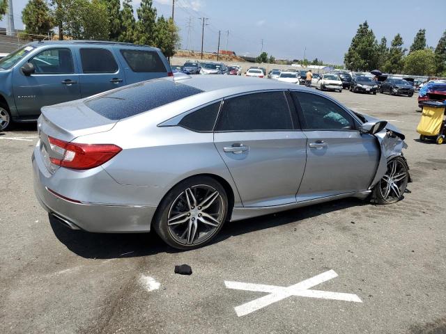 1HGCV2F90MA008293 - 2021 HONDA ACCORD TOURING SILVER photo 3