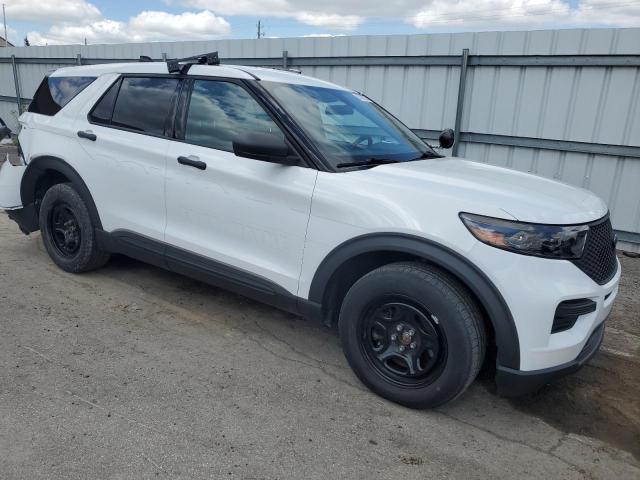 1FM5K8AB6MGB83251 - 2021 FORD EXPLORER POLICE INTERCEPTOR 白色 照片 4