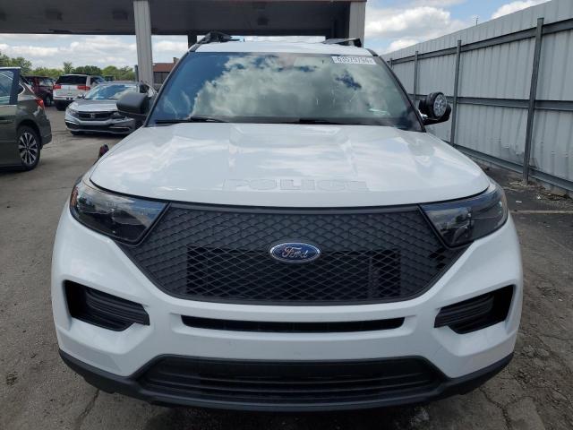 1FM5K8AB6MGB83251 - 2021 FORD EXPLORER POLICE INTERCEPTOR 白色 照片 5