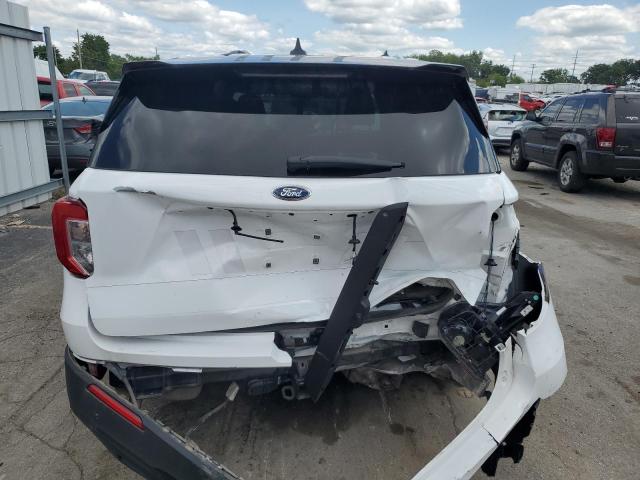 1FM5K8AB6MGB83251 - 2021 FORD EXPLORER POLICE INTERCEPTOR 白色 照片 6