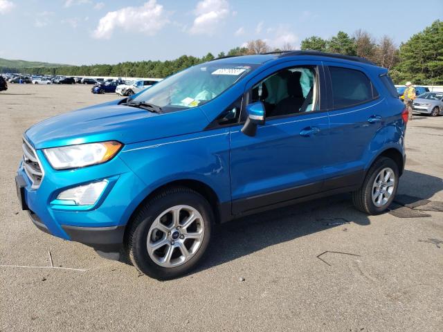 MAJ6S3GL8KC265732 - 2019 FORD ECOSPORT SE Azul foto 1