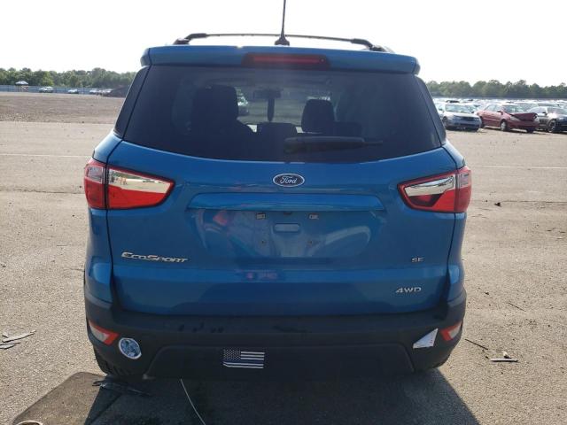 MAJ6S3GL8KC265732 - 2019 FORD ECOSPORT SE Azul foto 6