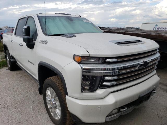 1GC4YVEY3NF162957 - 2022 CHEVROLET SILVERADO K3500 HIGH COUNTRY WHITE photo 1