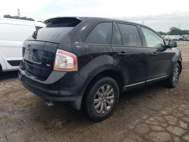 2FMDK38C17BB70237 - 2007 FORD EDGE SEL BLACK photo 3