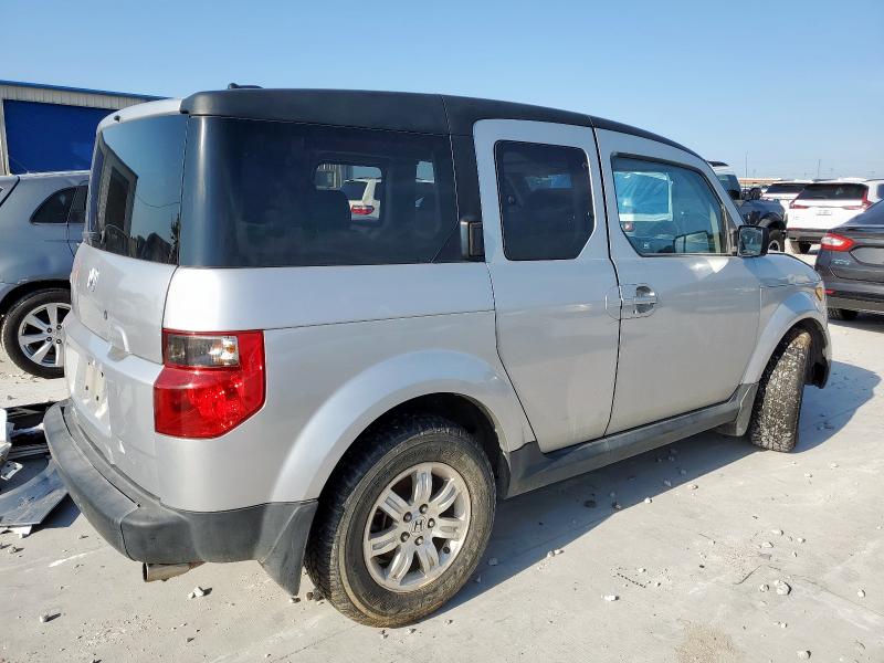 5J6YH28728L009621 - 2008 HONDA ELEMENT EX Сріблястий фото 3