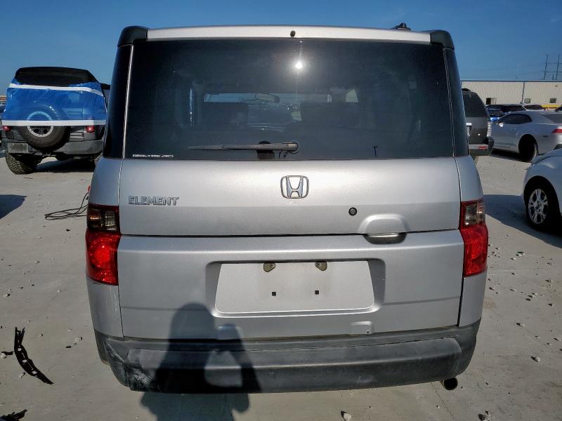 5J6YH28728L009621 - 2008 HONDA ELEMENT EX Сріблястий фото 6