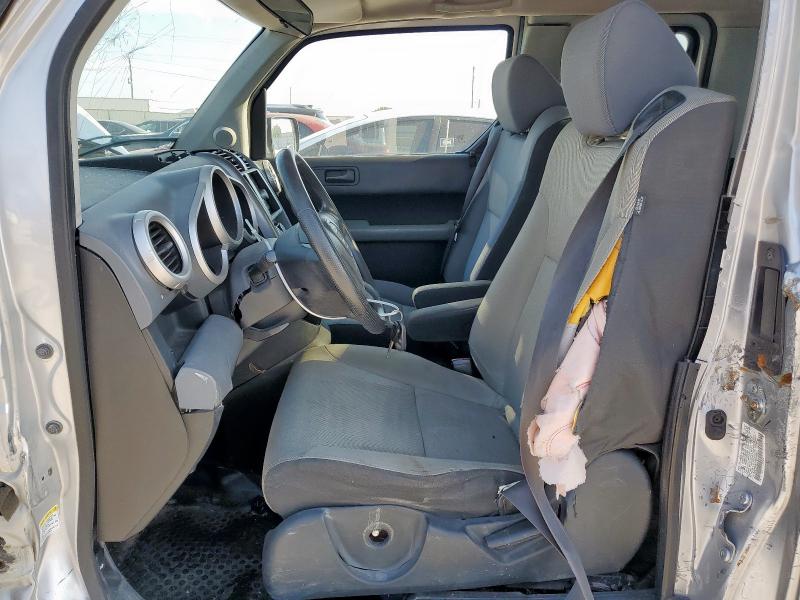 5J6YH28728L009621 - 2008 HONDA ELEMENT EX Сріблястий фото 7