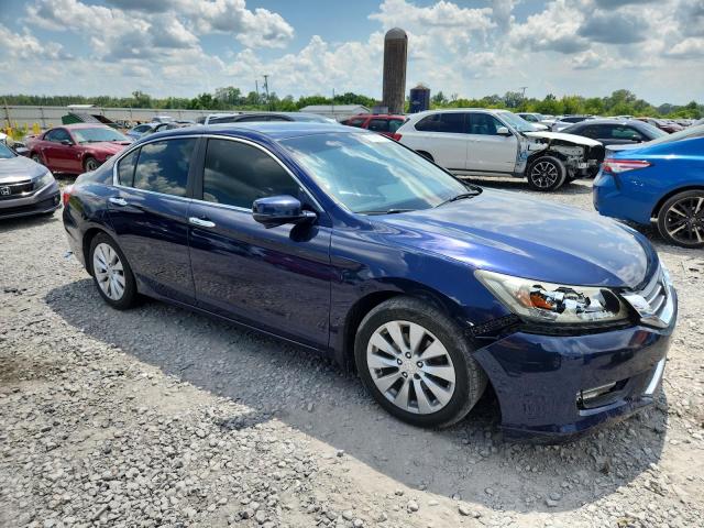 1HGCR2F7XDA065345 - 2013 HONDA ACCORD EX BLUE photo 4