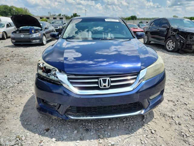 1HGCR2F7XDA065345 - 2013 HONDA ACCORD EX BLUE photo 5