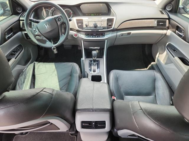 1HGCR2F7XDA065345 - 2013 HONDA ACCORD EX BLUE photo 8