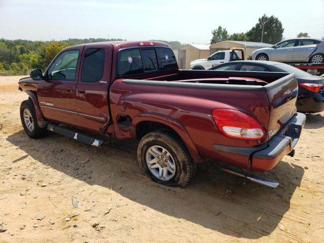 5TBBT481X4S447564 - 2004 TOYOTA TUNDRA ACCESS CAB LIMITED MAROON photo 2