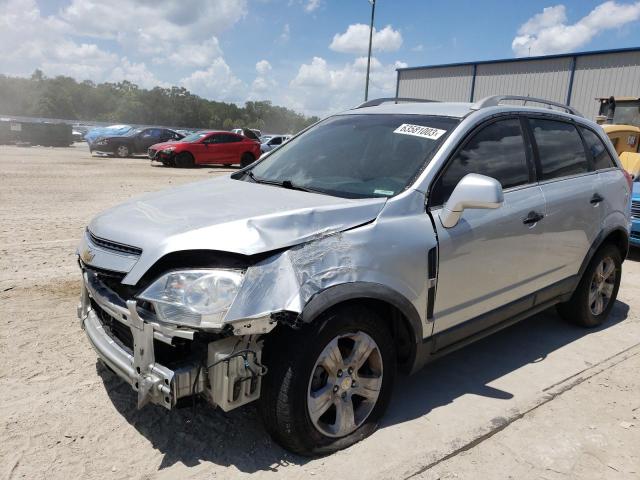 3GNAL1EK6ES613775 - 2014 CHEVROLET CAPTIVA LS SILVER photo 1