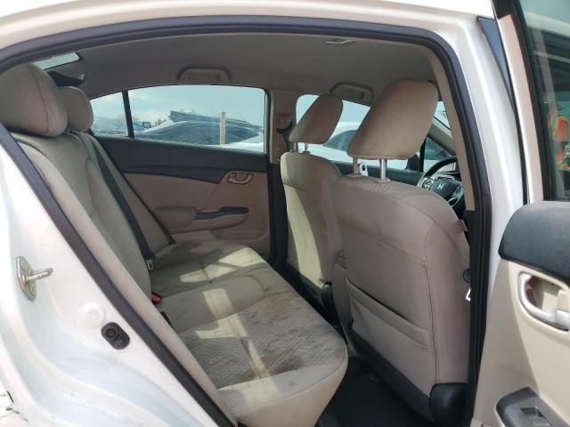 19XFB2F70FE021855 - 2015 HONDA CIVIC SE WHITE photo 10