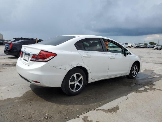 19XFB2F70FE021855 - 2015 HONDA CIVIC SE WHITE photo 3