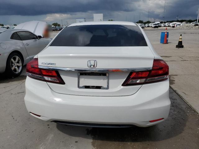 19XFB2F70FE021855 - 2015 HONDA CIVIC SE WHITE photo 6