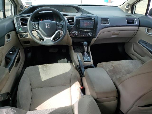 19XFB2F70FE021855 - 2015 HONDA CIVIC SE WHITE photo 8