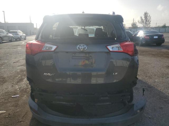 2T3ZFREV6FW205809 - 2015 TOYOTA RAV4 LE GRAY photo 6