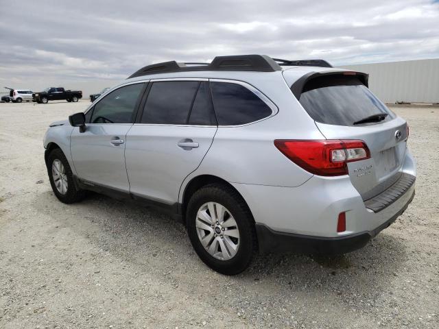 4S4BSAAC3H3379941 - 2017 SUBARU OUTBACK 2.5I GRAY photo 2