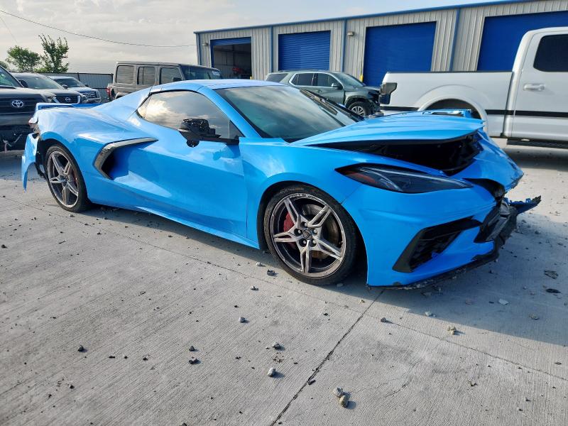 1G1YA3D48N5124325 - 2022 CHEVROLET CORVETTE STINGRAY 1LT BLUE photo 4