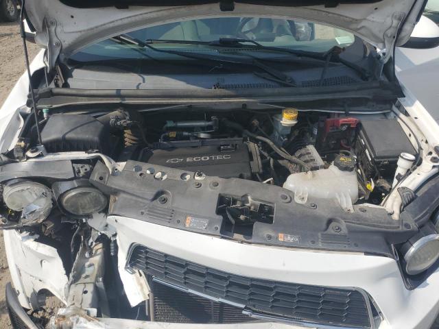 1G1JA5SH7E4192351 - 2014 CHEVROLET SONIC LS WHITE photo 11
