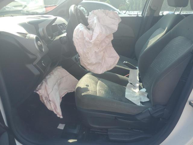 1G1JA5SH7E4192351 - 2014 CHEVROLET SONIC LS WHITE photo 7