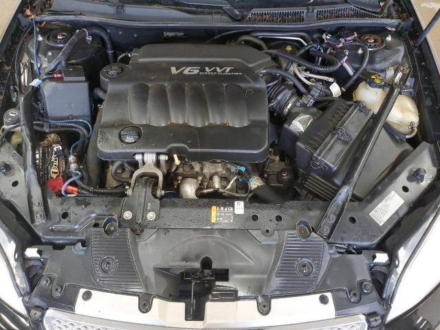 2G1WB5E3XC1113086 - 2012 CHEVROLET IMPALA LT BLACK photo 11