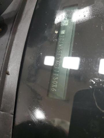 2G1WB5E3XC1113086 - 2012 CHEVROLET IMPALA LT BLACK photo 12