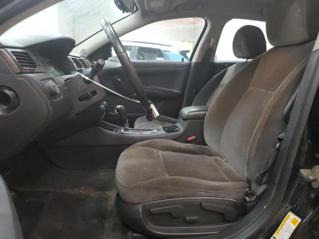 2G1WB5E3XC1113086 - 2012 CHEVROLET IMPALA LT BLACK photo 7