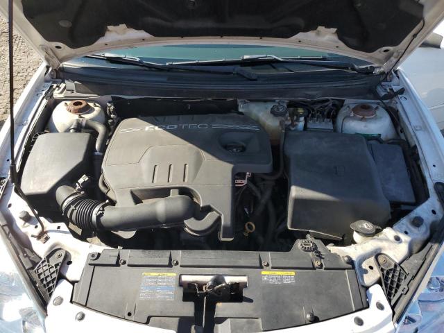 1G2ZA5EB4A4155886 - 2010 PONTIAC G6 WHITE photo 11