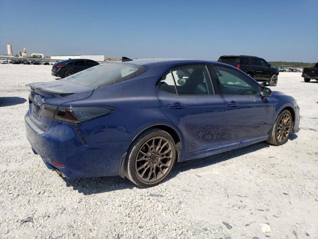 4T1G11AK4PU089782 - 2023 TOYOTA CAMRY SE NIGHT SHADE BLUE photo 3