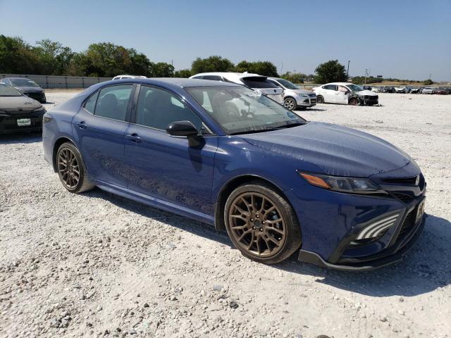4T1G11AK4PU089782 - 2023 TOYOTA CAMRY SE NIGHT SHADE BLUE photo 4