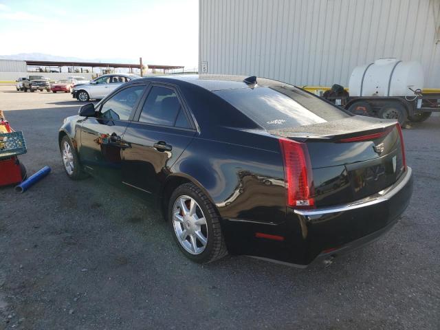 1G6DF577X90100493 - 2009 CADILLAC CTS BLACK photo 2