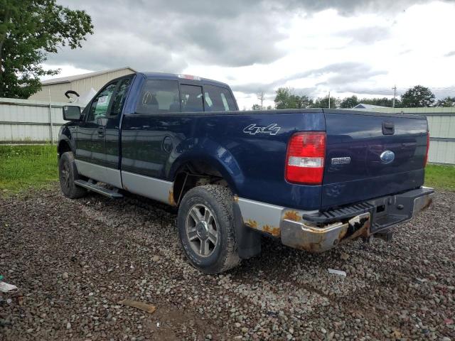 1FTRF14W37NA14191 - 2007 FORD F-150 BLUE photo 2