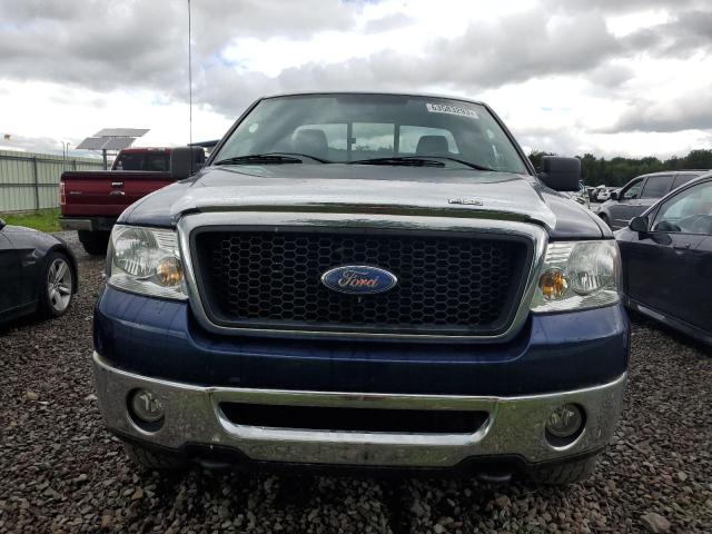 1FTRF14W37NA14191 - 2007 FORD F-150 BLUE photo 5