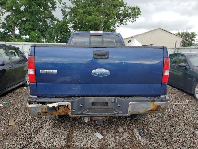 1FTRF14W37NA14191 - 2007 FORD F-150 BLUE photo 6