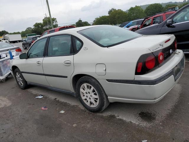 2G1WF52E749312531 - 2004 CHEVROLET IMPALA CREAM photo 2