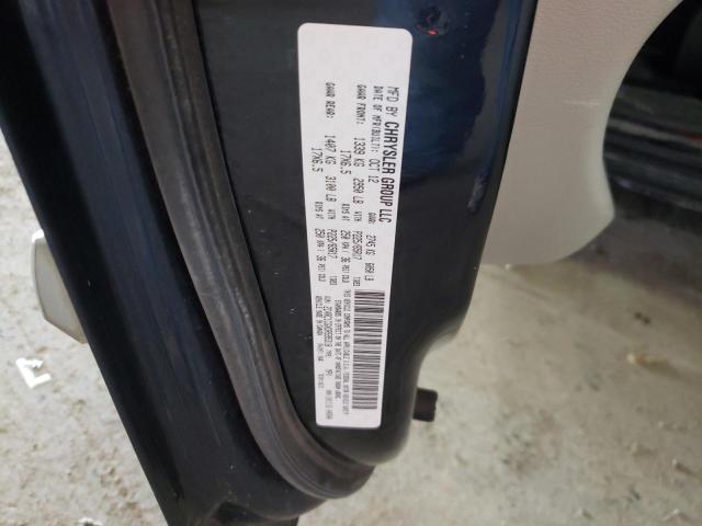 2C4RC1CGXDR595318 - 2013 CHRYSLER TOWN & COU TOURING L CHARCOAL photo 13