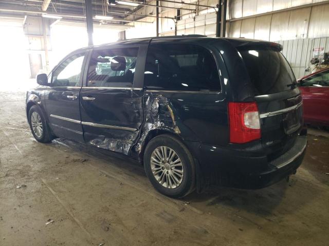 2C4RC1CGXDR595318 - 2013 CHRYSLER TOWN & COU TOURING L CHARCOAL photo 2