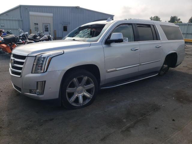 1GYS4HKJ2HR287232 - 2017 CADILLAC ESCALADE ESV LUXURY SILVER photo 1