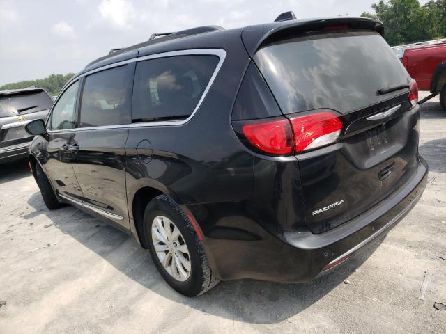 2C4RC1BG7HR683380 - 2017 CHRYSLER PACIFICA TOURING L BLACK photo 2