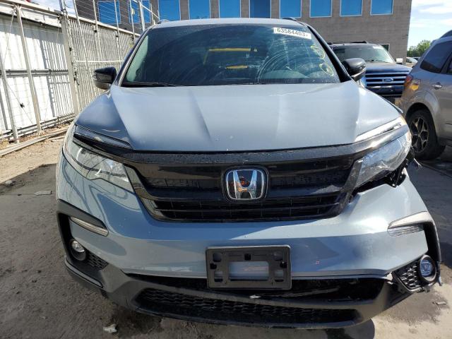 5FNYF6H36NB102897 - 2022 HONDA PILOT SPORT BLUE photo 5